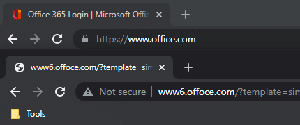 Phishing Scams – The False Sign-in 3 image | | Just Gilbey IT Solutions Ltd